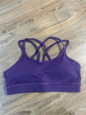 Buffbunny Collection Purple Strappy Women's Sports Bra